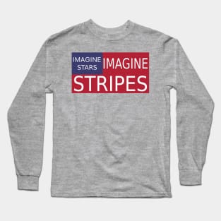 Imagine Old Glory Long Sleeve T-Shirt